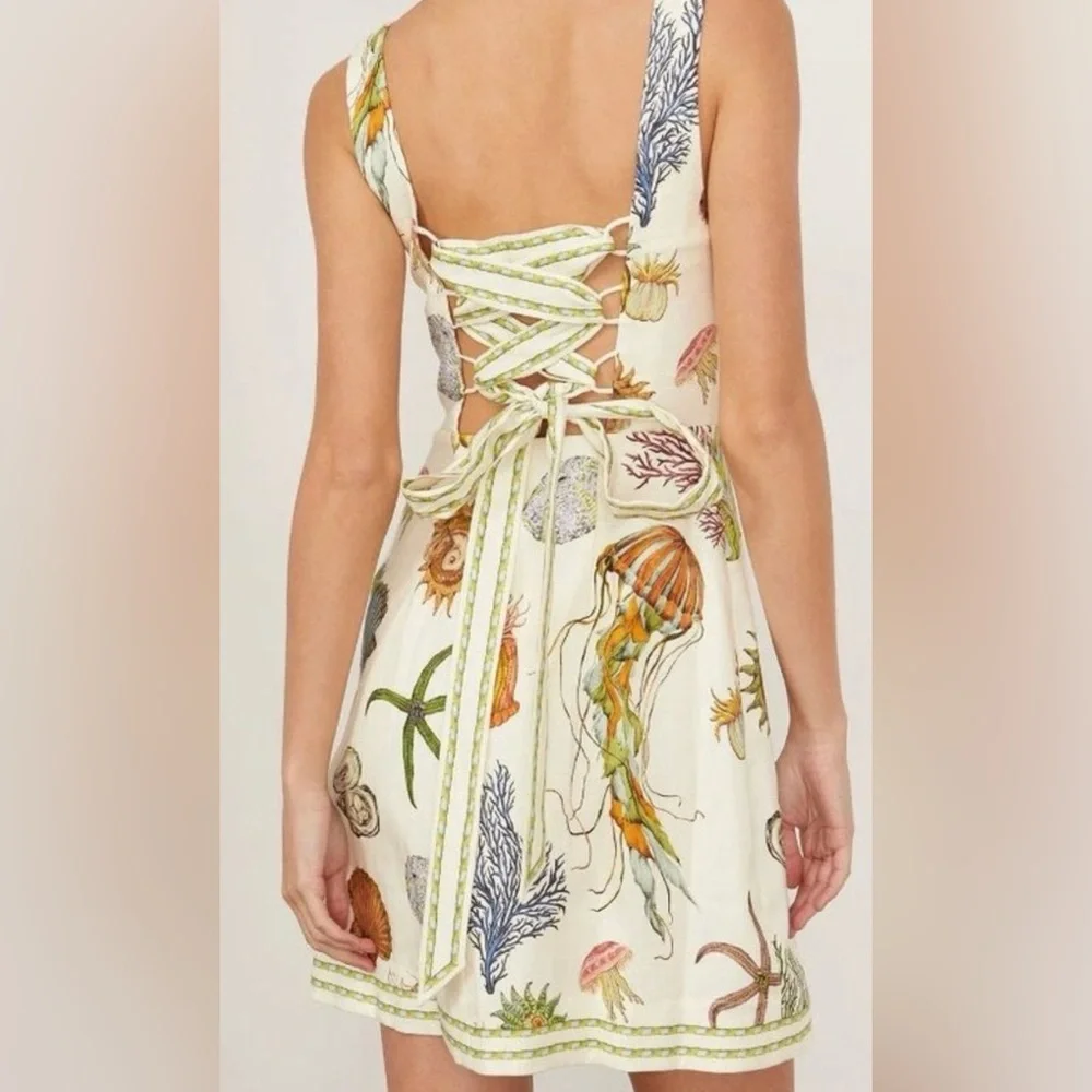 Alemais Sea Mini Dress - Picture 2 of 3